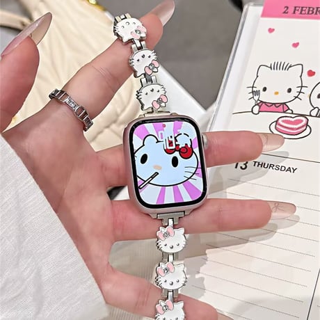 apple watch バンド 可愛い アップル ウォッチ バンド 女性 人気 キャラクター M259