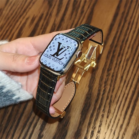 アップル ウォッチ バンド 革 メンズ 女性 apple watch SE バンド おしゃれ M247