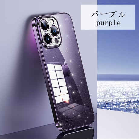 iphoneケース クリア おしゃれ iphone ケース キラキラ メタリック M120