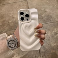 ハート iphone16/16pro ケース 大人 可愛い iphone ケース 韓国 人気 M252