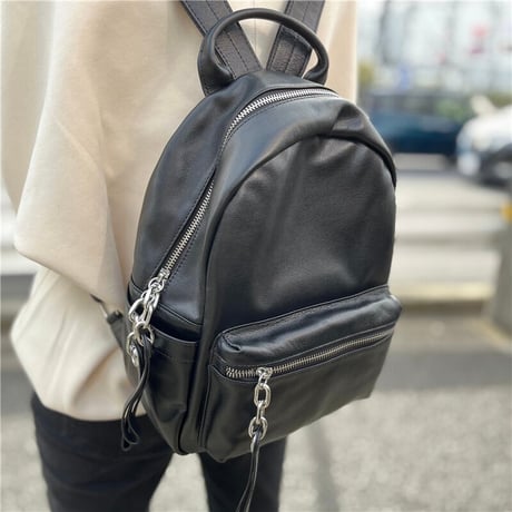「040」リュック 黒 おしゃれ バック パック メンズ リュック レディース 大人可愛い