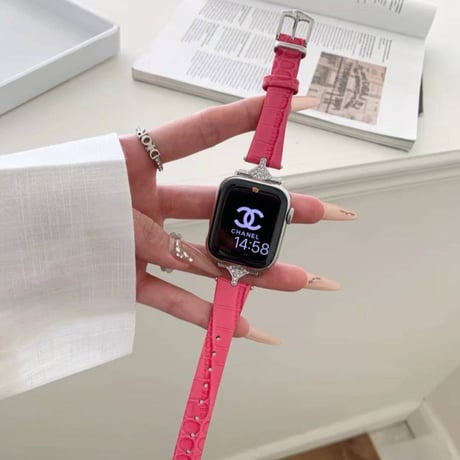 アップル ウォッチ バンド 女性 おしゃれ  apple watch series 10 バンド レザー M181