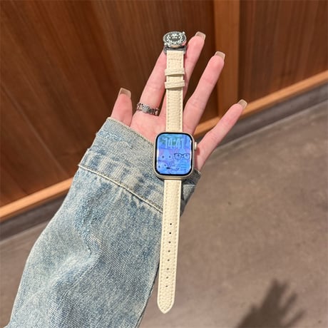 アップル ウォッチ バンド かわいい apple watch 11 バンド レザー レディース M307
