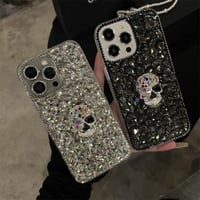 iphone16/16pro ケース キラキラ スマホケース デコ ストーン M157