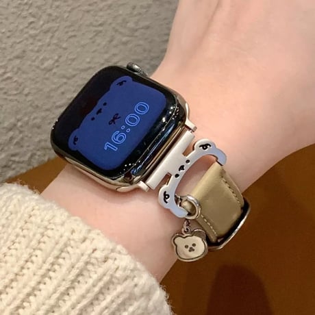apple watch バンド かわいい アップル ウォッチ バンド レザー M217