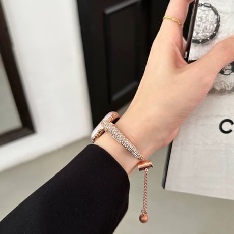 apple watch バングル アップル ウォッチ バンド キラキラ かわいい M091