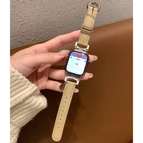 apple watch バンド かわいい アップル ウォッチ バンド レザー M217