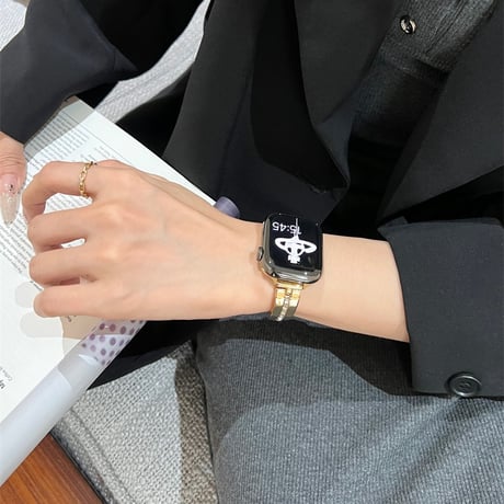 アップル ウォッチ Series 10 バングル apple watch バンド かわいい 人気 M113