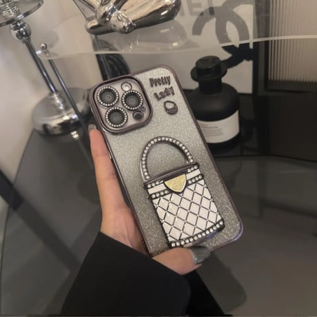 クリア iphone ケース ミラー/スタンド iphone ケース 人気 女子 M239