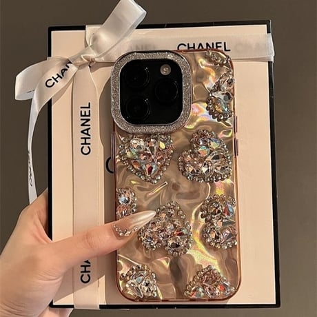 キラキラ iphone16 ケース 韓国 かわいい iphone ケース デコ 人気 女子 M129