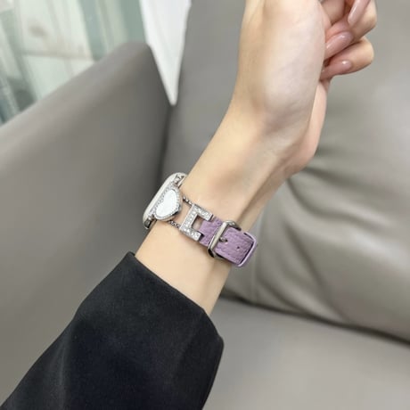 アップル ウォッチ series 10 バンド 女性 人気 apple watch バンド 革 M178