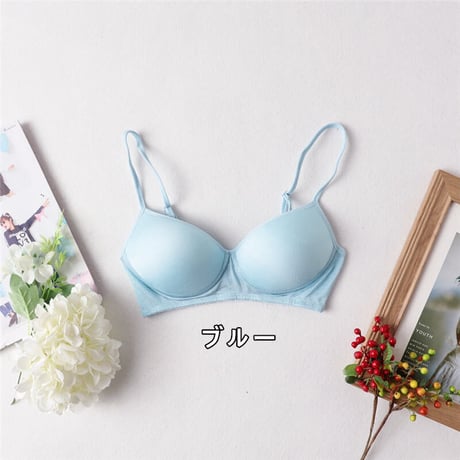 「013」シルク ブラジャー シームレスブラ 離れ乳 小胸 通気快適 ナイトブラ おすすめ