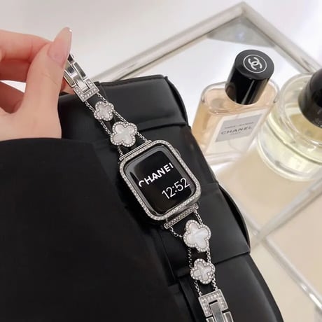 四葉のクローバー apple watch ブレスレット アップル ウォッチ バンド 女性 人気 M086