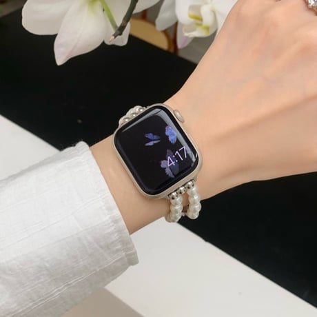 アップル ウォッチ ブレスレット apple watch Series 10 バンド レディース かわいい M101
