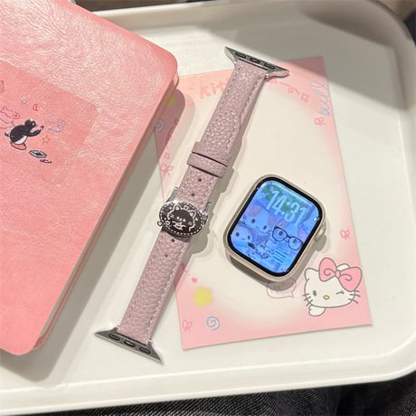 アップル ウォッチ バンド かわいい apple watch 11 バンド レザー レディース M307
