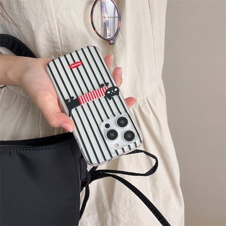 「ビーズストラップ付き」iphone ケース 人気 女子 韓国 iphone ケース 猫 かわいい M235