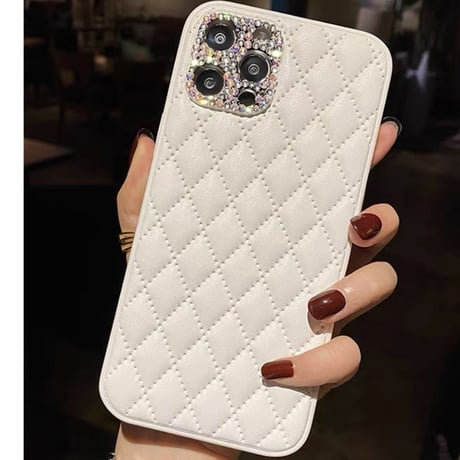 iphone ケース キルティング iphone ケース 人気 女子 キラキラ M033