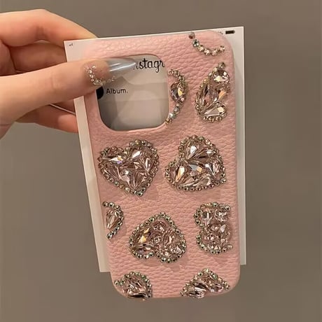 iphone16ケース デコ iphone ケース かわいい キラキラ M006