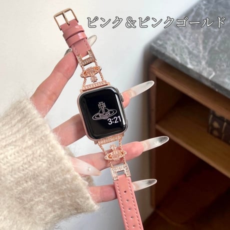 アップル ウォッチ バンド おしゃれ 女性 apple watch アクセサリー レザー M229
