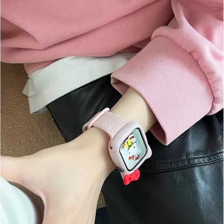 apple watch バンド かわいい アップル ウォッチ バンド シリコン M193