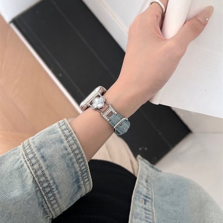四つ葉のクローバー アップル ウォッチ バンド かわいい apple watch バンド レディース M111
