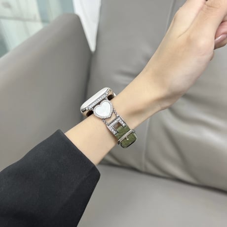 アップル ウォッチ series 10 バンド 女性 人気 apple watch バンド 革 M178