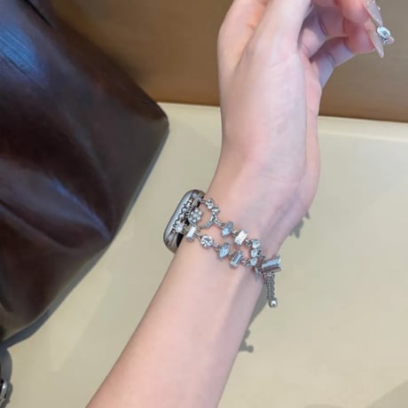 「保護ケースプレゼント！」アップル ウォッチ ブレスレット apple watch バンド かわいい 蒸れない M274