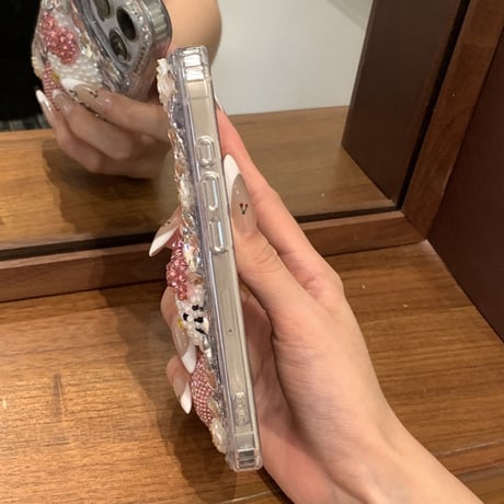 iphone17/17pro ケース かわいい iphone ケース デコ 人気 女子 M189