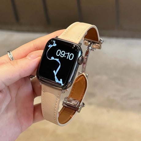 アップル ウォッチ 10 バンド 女性 人気 apple watch 革 バンド かわいい マグネット M290