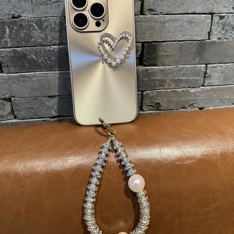 iphone ケース ハート 韓国 iphone ケース 人気 女子【カメラ保護フィルム一体型】M049