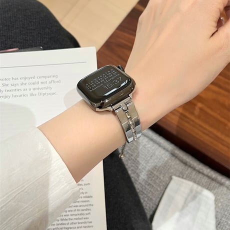 アップル ウォッチ Series 10 バングル apple watch バンド かわいい 人気 M113