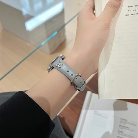 アップル ウォッチ レザー バンド くすみカラー apple watch バンド レディース M096