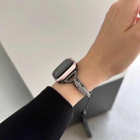 apple watch バングル アップル ウォッチ バンド キラキラ かわいい M091