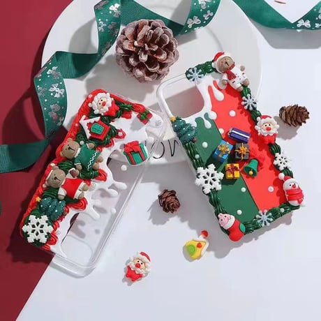 クリスマス iphoneケース iphone15/14ケース ペア プレゼントおすすめ M029