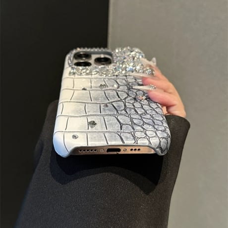 キラキラ iphone ケース ストーン デコ iphoneケース 人気 女子 M121