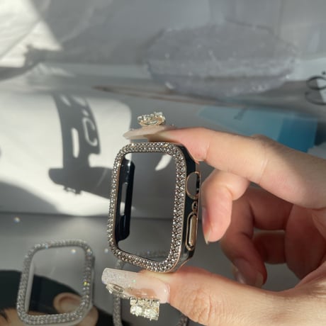 アップル ウォッチ 10 カバー キラキラ apple watch ケース おすすめ M227