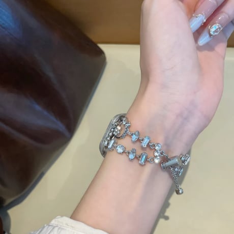 「保護ケースプレゼント！」アップル ウォッチ ブレスレット apple watch バンド かわいい 蒸れない M274