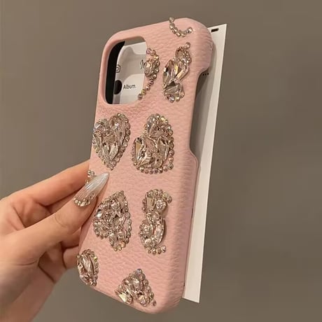 iphone16ケース デコ iphone ケース かわいい キラキラ M006