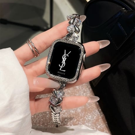 ジルコン アップル ウォッチ バンド キラキラ apple watch ブレスレット M098