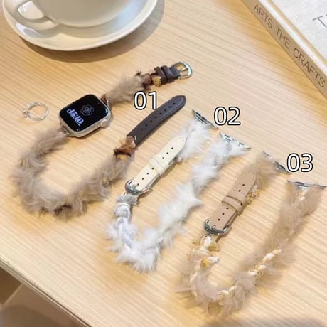 アップル ウォッチ バンド 二 重 apple watch バンド 可愛い M200