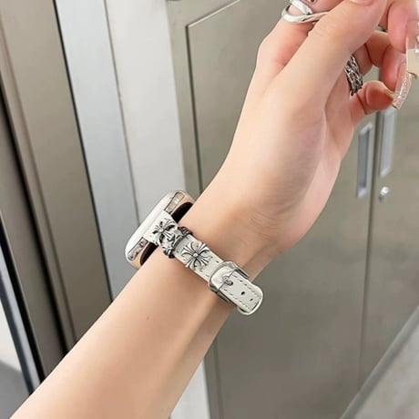 アップル ウォッチ バンド レザー apple watch バンド かっこいい 二 重 M141