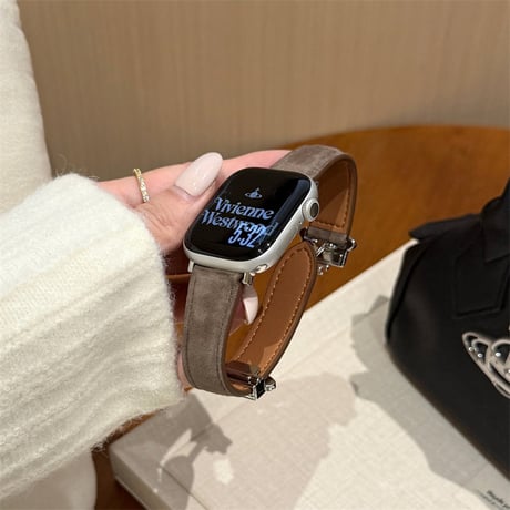 スエード アップルウォッチ バンド 高級 レディース apple watch 11 バンド おすすめ M306
