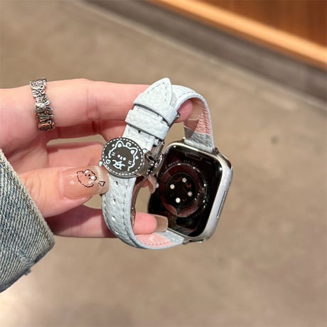 アップル ウォッチ バンド かわいい apple watch 11 バンド レザー レディース M307