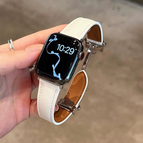 アップル ウォッチ 10 バンド 女性 人気 apple watch 革 バンド かわいい マグネット M290
