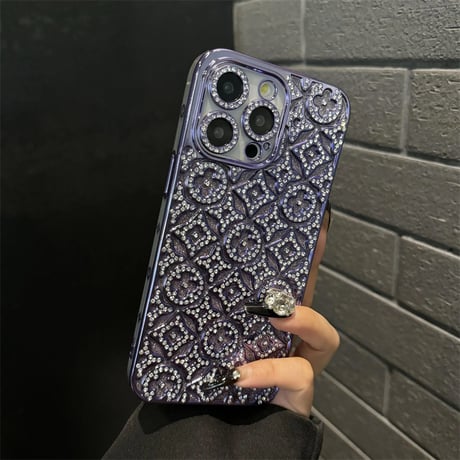 iphone16/16pro ケース キラキラ iphone ケース かわいい デコ M089