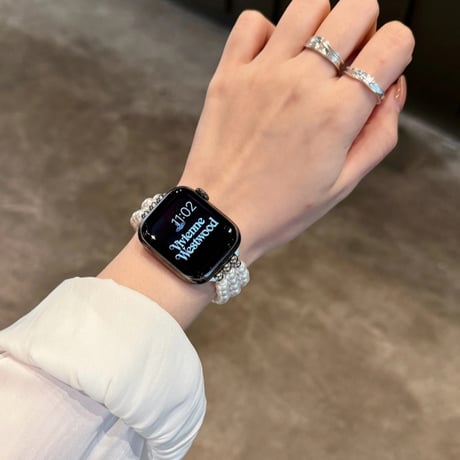アップル ウォッチ バンド キラキラ apple watch ブレスレット 人気 M297
