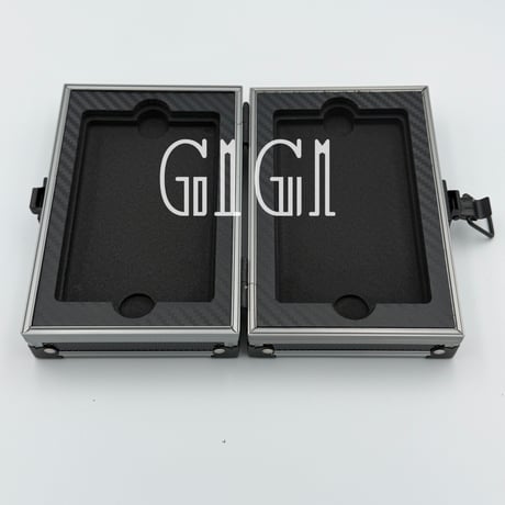 特価品「G1G1」PSA・CGC/BGS鑑定カード用 高級ケース(2枚収納) シルバー/ブラック〈傷あり品〉