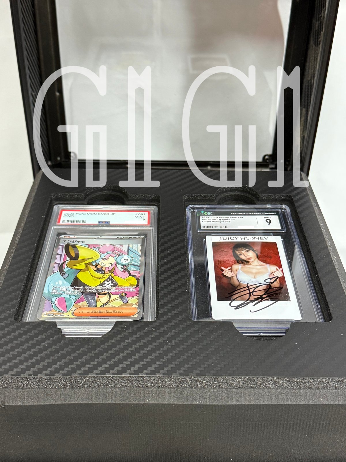 「G1G1コレクター向け」高級BGS/PSA鑑定カード収納ケース鍵付き（透明型） G1G1コレクター向け」高級BGS/PSA/CGC鑑定カード収納ケース 鍵