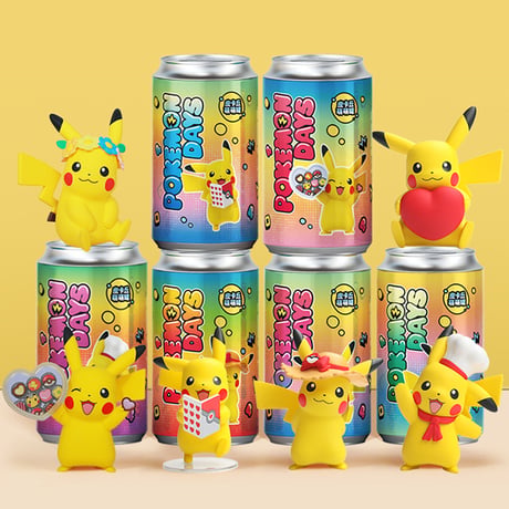 ポケモンピカチュウ コレクション 全6種(中国正規版)