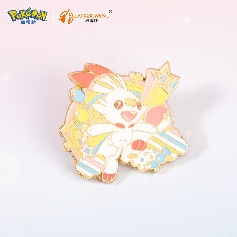 ポケモン ピンズ イーブイ　7days story ピカチュウ ポケモン ピンズ-イーブイ、寝るピカチュウ、モルペコ、ポニータ